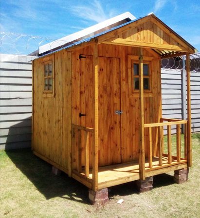 Wooden Guard House | Wooden Guard Hut - 1.8m High Walls